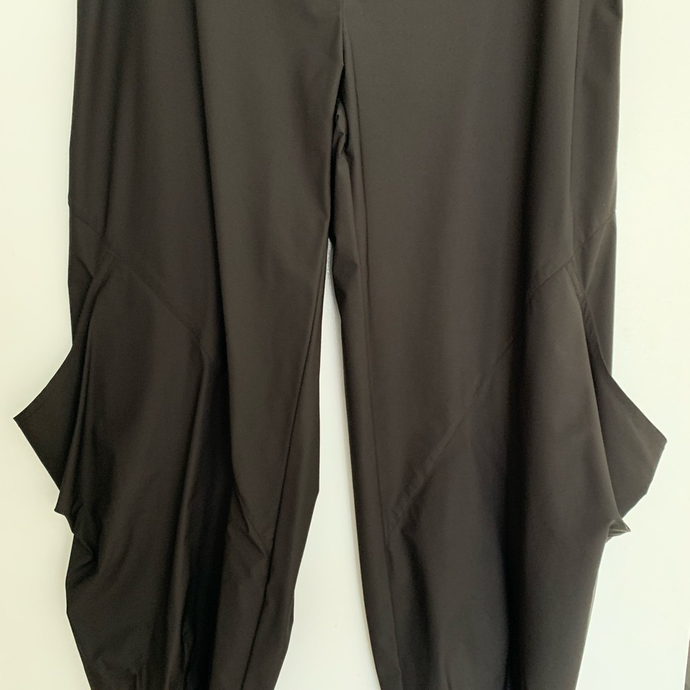 Lauren Vidal Brown New Funky Ankle LIGHT vintage pants!❤️Cool,comfy,Y2K, LARGE. - Picture 4 of 13